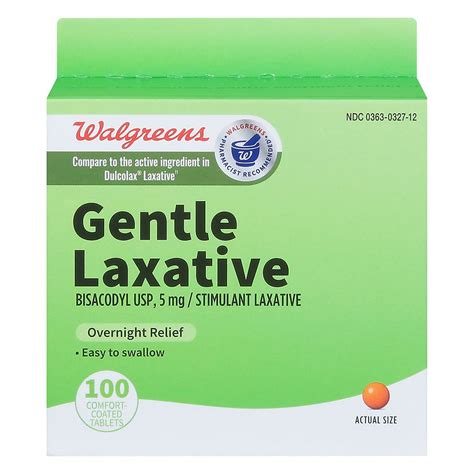 walgreens laxatives